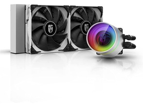 Add to cart Kühlación Líquida DeepCool Castle 240EX Blanco Intel/AMD Kühlación Líquida DeepCool Castle 240EX Blanco Intel/AMD