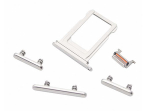 Add to cart SIM-Kartenfach + seitliche Tasten - iPhone X Weiss SIM-Kartenfach + seitliche Tasten - iPhone X Weiss