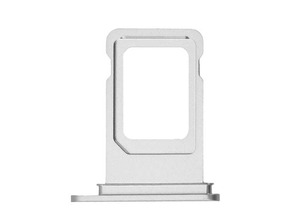 SIM-Kartenfach - iPhone XR Silber