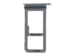 SIM Card Tray for Samsung Galaxy Note 7 Schwarz / Grün