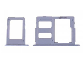SIM-Kartenfach Samsung Galaxy J3/J5 /J7 (2017) Silber