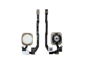 Home Button with PCB Membrane Flex Cable Part for iPhone 5S/SE Gold