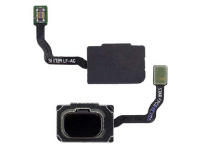 Home Button + Flex Montage Samsung Galaxy S9 / S9 Plus - Schwarz