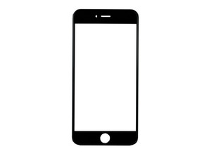 Front glass for iPhone 7 Plus Black