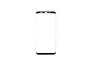 Samsung Galaxy S9 + Frontglas - Schwarz