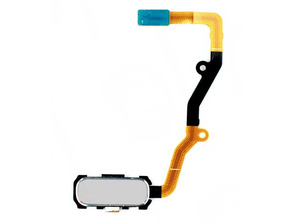 Home Flex Replacement + Button (Silver) Samsung Galaxy S7 Edge