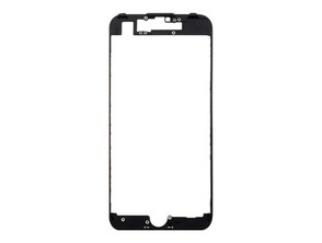 Front Frame with Hot Glue for iPhone 7 Schwarz