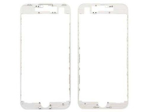 Front Frame with Hot Glue for iPhone 7 Plus Weiss