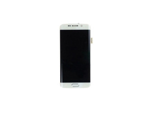 Ersatz Bildschirm   Rahmen Samsung Galaxy S6 Edge White