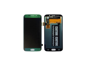 Ersatz Bildschirm   Rahmen Samsung Galaxy S6 Edge Grün
