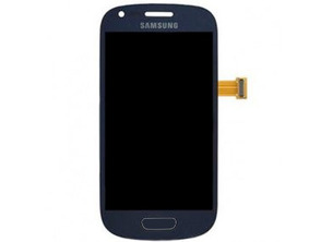 Full Screen Samsung Galaxy S III Mini Schwarz