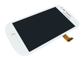Full Screen Samsung Galaxy S III Mini Weiss