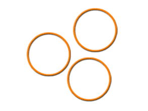 Side Button Silicone Gasket Kit for iPhone 7 / 7 Plus