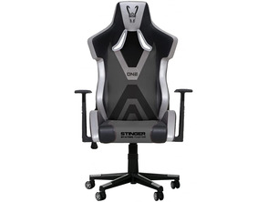 Silla Gaming Woxter Stinger Station Master One Negra y Plata
