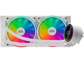 Sistema de Regekühlación Líquida Mars Gaming ML240 Blanco Intel/AMD