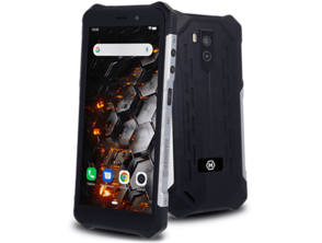 Smartphone Hammer Eisen 3 Schwarz Silber 1GB/16GB Rugerizado