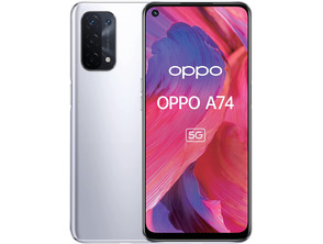 Add to cart Smartphone Oppo A74 5G 6GB/128GB 6.5 '' Silber Smartphone Oppo A74 5G 6GB/128GB 6.5 '' Silber
