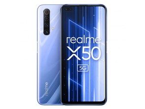 Add to cart Smartphone Realme X50 6GB/128GB 5G Ice Silver Smartphone Realme X50 6GB/128GB 5G Ice Silver