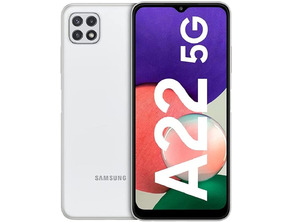 Add to cart Smartphone Samsung Galaxy A22 4GB/128GB 5G 6.6 " Blanco Smartphone Samsung Galaxy A22 4GB/128GB 5G 6.6 " Blanco