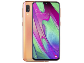 Add to cart Smartphone Samsung Galaxy A40 4GB/64GB 5.9 '' Coral Smartphone Samsung Galaxy A40 4GB/64GB 5.9 '' Coral