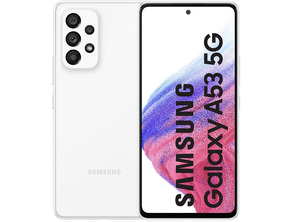 Add to cart Smartphone Samsung Galaxy A53 8GB/256GB 6.5 '' 5G Blanco Smartphone Samsung Galaxy A53 8GB/256GB 6.5 '' 5G Blanco