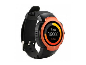 Smartwatch Leotec Black Diamond Orange