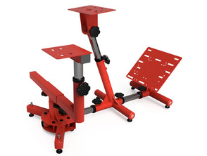 Soporte para volante Arozzi Velocità Racing Simulator Rojo