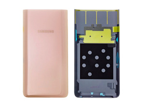 Batterieabdeckung - Samsung Galaxy A80 Rose Gold