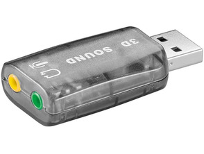 Add to cart Tarjeta de Sonido USB Goodbay Externa 3.5mm Tarjeta de Sonido USB Goodbay Externa 3.5mm