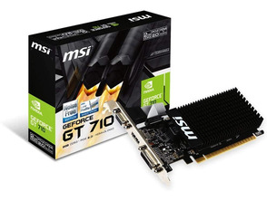 Add to cart MSI GT710 2GB DDR3 Grafikkarte MSI GT710 2GB DDR3 Grafikkarte