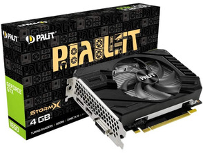 Tarjeta Gráfica Palit GTX 1650 StormX 4GB GDDR6