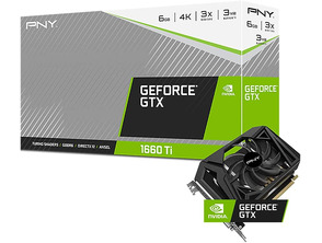 Tarjeta Gráfica PNY GTX 1660 Ti XLR8 Gaming OC