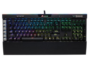 Tastatur Corsair K95 RGB Platinum Cherry MX-Speed-Schwarz