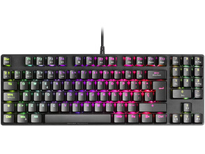 Teclado Mars Gaming MKREVO Pro RGB TKL Mecánico Outemu Red