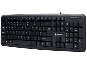 Teclado Membrana Gembird USB Negro
