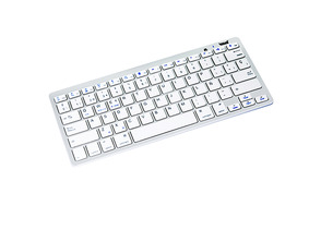Mini Bluetooth 3.0 weiße Tastatur