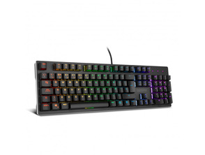 Teclado Ozone Alliance Gaming Semi mecánico Negro