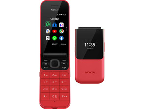 Teléfono Móvil Nokia 2720 Flip Dual SIM Rojo