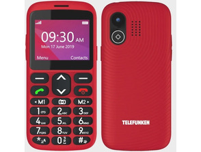 Add to cart Teléfono Móvil Telefunken S520 für Personas Mayores Rojo Teléfono Móvil Telefunken S520 für Personas Mayores Rojo