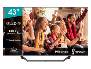 Add to cart Televisión Hisense 43A7GQ QLED 43 '' Smart TV 4K UHD Televisión Hisense 43A7GQ QLED 43 '' Smart TV 4K UHD