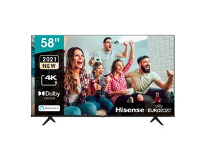 Add to cart Televisión Hisense 58A6G LED 58 '' Smart TV 4K UHD Televisión Hisense 58A6G LED 58 '' Smart TV 4K UHD