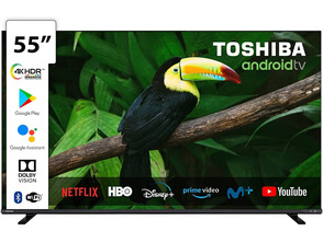 Televisión LED 55 '' Toshiba 55UA4C63DG Smart TV UHD 4K