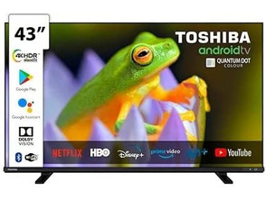 Televisión QLED 43 '' Toshiba 43QA4C63DG Smart TV/4K UHD