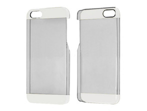 Transparent Plastic Case for iPhone 5/5S Weiss