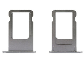 Sim card tray for iPhone 6 Schwarz