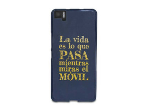 TPU Protective Blue La Vida - BQ Aquaris M5