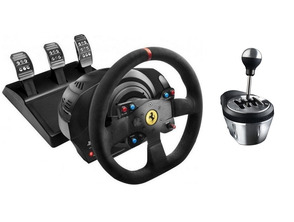 Add to cart Volante Thrustmaster T300 Alcantara + TH8A Volante Thrustmaster T300 Alcantara + TH8A