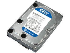 Western Digital Hard Disk 1TB SAT3 64MB Blau 7200r