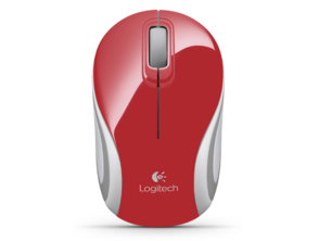 Logitech Wireless Mini M187 Rot