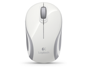 Logitech Wireless Mini M187 Weiss